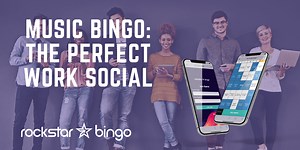 How to host a Music Bingo Office Christmas Party Event - Rockstar Bingo