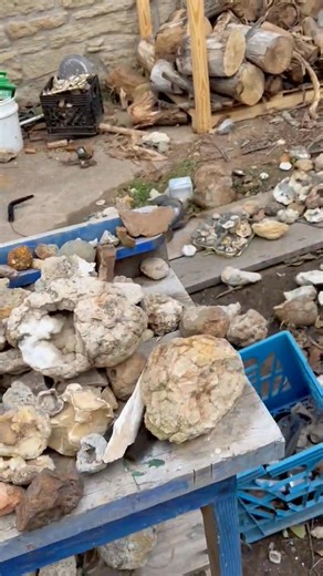 11 reactions · 5 comments | Stoney Tony’s geode collection in Bonaparte, Iowa | Terry Burns | Facebook