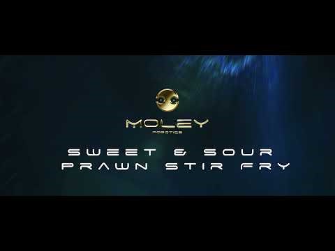 Moley Robotic Kitchen cooks Sweet and Sour Prawn Stir Fry