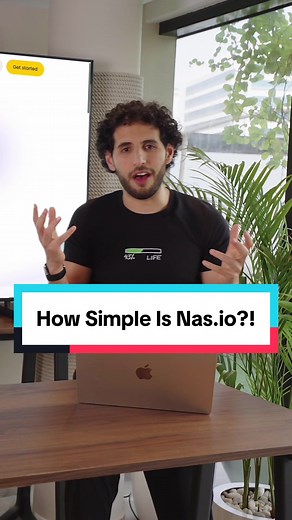 How simple is Nas.io?! Just like our videos, I wanted @nas.io v2 to be so damn simple. So here is how simple we made it. That’s 1 minute, see you tomorrow for Day 46!