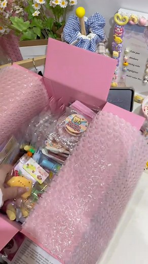 Packing a big order for Davina! ❤️#giftideas #stationery #smallbusiness #kawaii #luckyscoop | Choppedbystev0 | Facebook