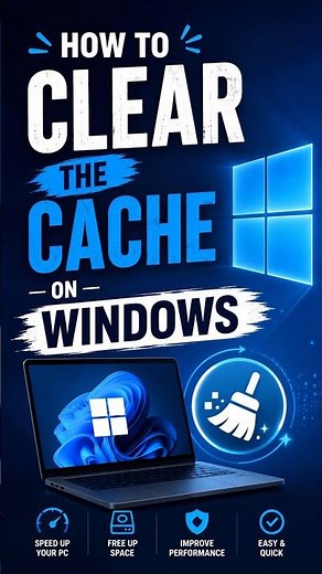 how to clear cache in laptop windows 11 | How to Clear Cache Memory in Computer | Fix for Computer ✅