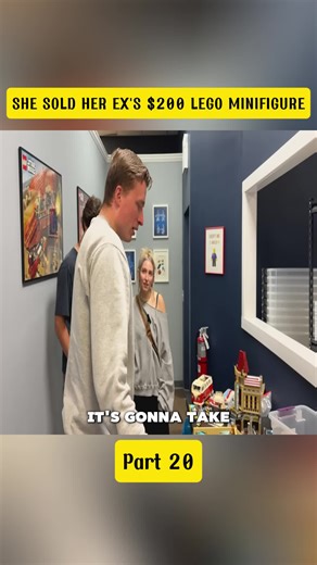 SHE SOLD HER EX'S $200 LEGO MINIFIGURE #LEGOCreations #BrickBuilds #StopMotionFun #part20