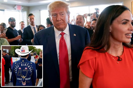 Trump supporters sing happy birthday at Cafe Versailles following his not-guilty plea