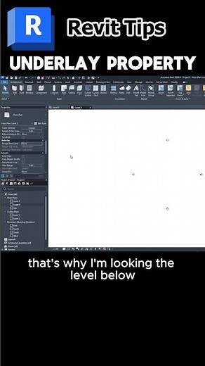 Revit Underlay Explained in 30 Seconds | Quick Tip