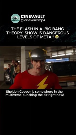 The Flash Appeared In The Big Bang Spinoff! 😭⚡️ | #Shorts