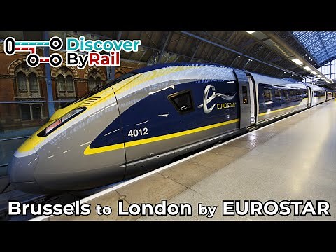 Brussels to London by EUROSTAR through the Channel Tunnel