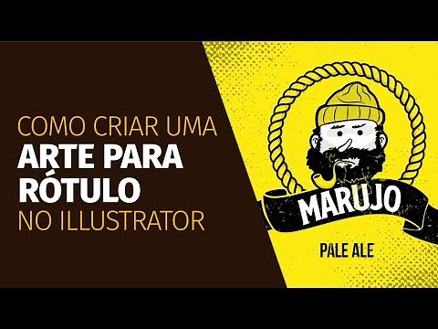 Como criar um RÓTULO no ILLUSTRATOR