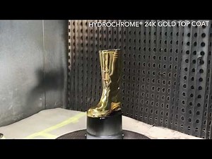 Spray on chrome Gold Chrome Hydrochrome