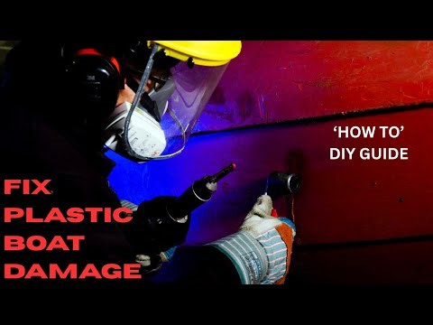 How to Repair a Plastic Boat Hull | Pioner Repair Guide by Caley Marina