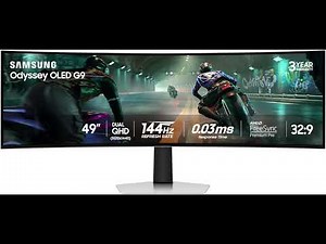 Samsung Odyssey OLED G9 Review – The Most INSANE Gaming Monitor Ever