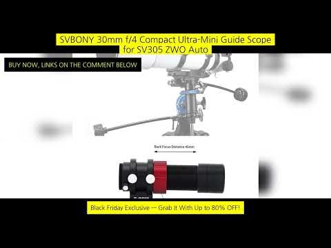 Svbony 30Mm F/4 Compact Ultra-Mini Guide Scope For Sv305 Zwo Auto Guiding