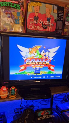Sega Sonic 2 Best! Retro Gaming and some 90s Nostalgia Happy Friday! 😁🎮🦔
