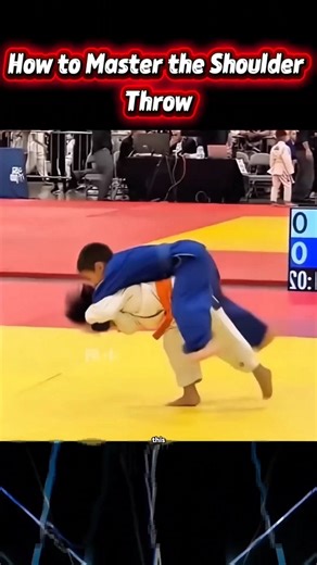 Shoulder throw technique that actually works #judo #martialarts