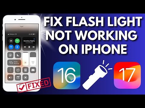 How To Fix Flash Light Not Working On iPhone | Fix Flash Light Greyed Out