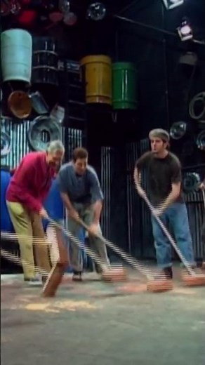 Mr. Rogers Visits with STOMP #mrrogers #stomp #homemadeinstruments