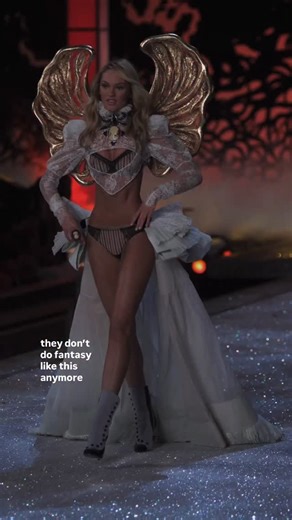 This Months Issue on Instagram: "we needed this kind of fantasy more than ever. #victoriassecret #runway #vsfashionshow #pink #lingerie"