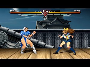 CHUN-LI vs RYUKO - Amazing epic fight battle !