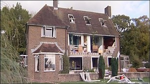 Explosion rips Sussex home apart