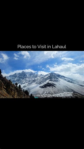 Quiet Explorer on Instagram: "Lahaul is so different and beautiful. Small houses, warm homestays, cute cafés, old monasteries, and amazing mountain views. This place feels peaceful and helps you recharge your mind. 🤍🏔️ #mountains #lahaulspiti #explorepage viral Share mountain reels"