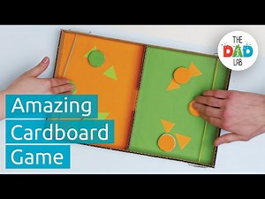 DIY Cardboard Game Craft Idea - Videos For Kids