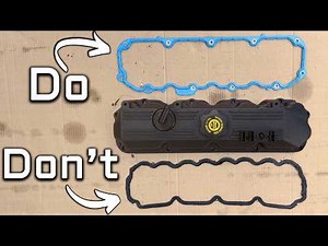 How To Replace Leaking Valve Cover Gasket