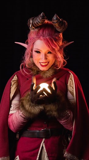 Deerstalker Pictures on Instagram: "This girl is on fire! Nixie’s outfit reveal is coming in hot!  Featuring @fallcosplay as Nixie makeup by @jpryermakeup_fx Costume by @eva_devore Photos by @squareeyedcreative"