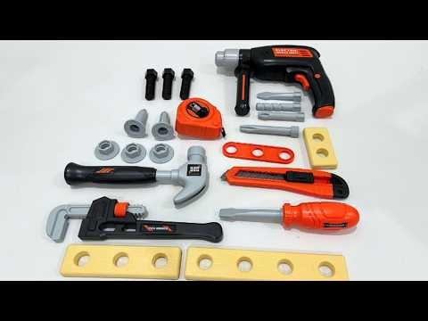 [ASMR] Satisfying Unboxing Simulation Tool Set Review Toys