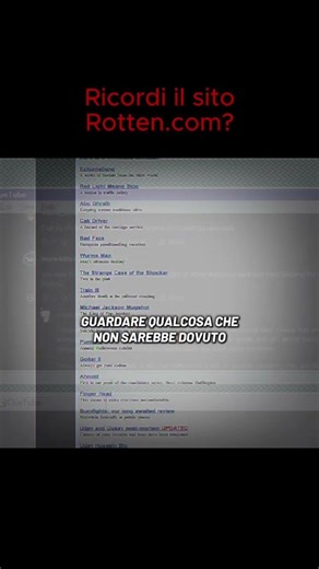 Ricordi ROTTEN? #cluetube #darkweb #internetculture #shocksites #horror