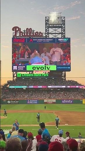 Couple caught CHEATING at Phillies game?!