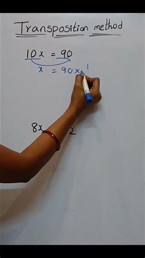 # maths # algebra# transposition method#basics to learn# studentcorner #tutorials #pls subscribe