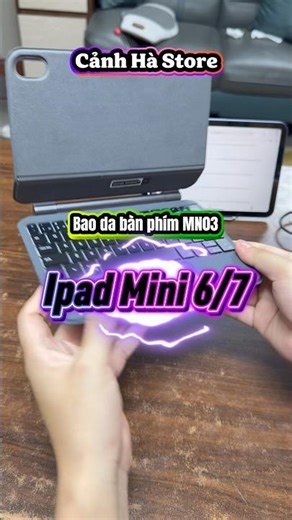 Bao da bàn phím dành cho ipad mini 6/7