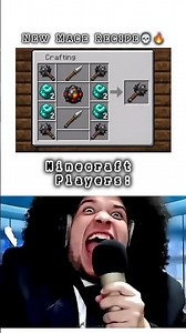 New mace recipe #minecraft #mcpe