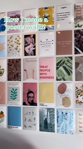 How to Make a Stunning Poster Wall: Step-by-Step Guide