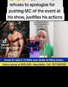 2.7K views · 50 reactions | Rapper #Macky_2 refuses to apologize for pushing #MC of the event at his show, justifies his actions Watch full video on YouTube  https://youtu.be/rLLBLu2iCFU | Generation Properties Ltd | Facebook