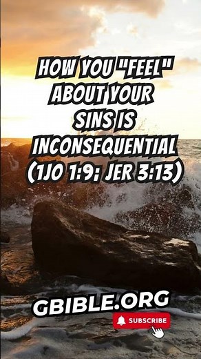 God’s Way To Repent Might Surprise You!
