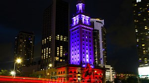 12 reactions · 4 comments | Miami's Freedom Tower, built in 1925 as the headquarters for the Miami News, served as the central location for processing and documenting Cuban refugees during the Cold War. It now serves as offices and museum space for Miami Dade College. Gov. Ron DeSantis' request for $25 million for the tower's restoration will be part of his multi-billion dollar proposal for the 2022 legislative session. Learn more: https://trib.al/dyhj5ET | Tampa Bay Times | Facebook