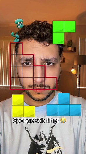 SpongeBob filter is so hard 😭 #spongebob #filter #game #filterchallenge