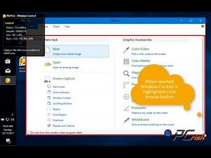 How to take a screenshot with PicPick in Windows?