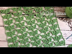 How to crochet lacy stitch for spring projects! Crochet Video Tutorial