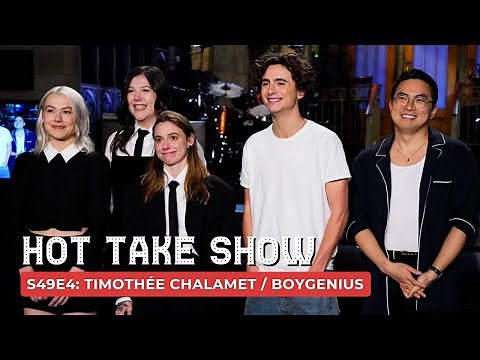 Timothée Chalamet / boygenius SNL Hot Take Show - S49 E4