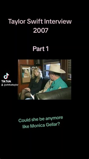 Taylor Swift interview 2007 #taylorswift #TaylorSwiftTheErasTour #taylorswifttok #fyp #taylorswiftedit