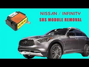 Infinity QX 70 airbag module removal