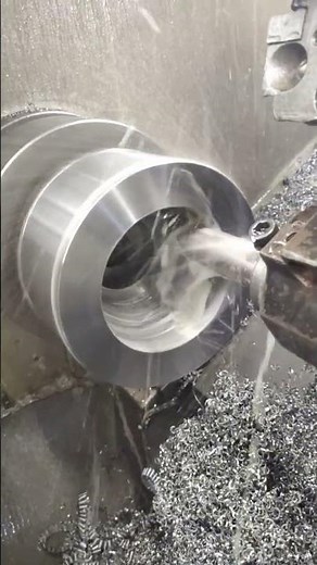 Usinagem em torno CNC, passo a passo peça completa Tmax