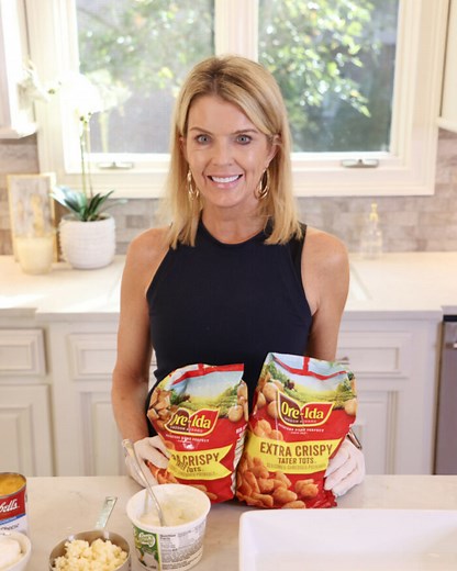 The Easiest and Cheesiest Tater Tot Casserole (with No Cream of Mushroom Soup).