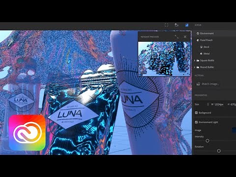 Creating Your First Project in Adobe Dimension CC | Adobe Creative Cloud