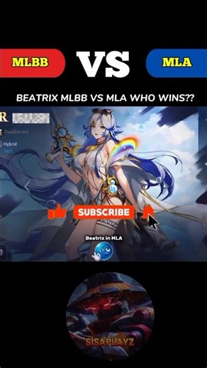 MLBB Beatrix vs MLA Design Battle 😱🔥
