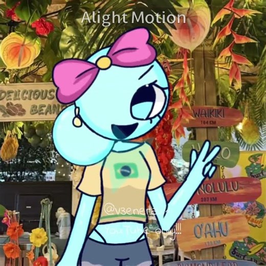 Lazy post , sorry... #alightmotion #dandysworld