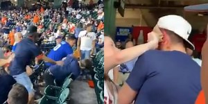 Astros Fan Left Bloodied After Fight With Dodgers Fan Inside Stadium, L.A. Fan Arrested (VIDEO)