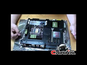 Asus Sabertooth P67 rev B3 unboxing